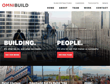 Tablet Screenshot of omnibuild.com